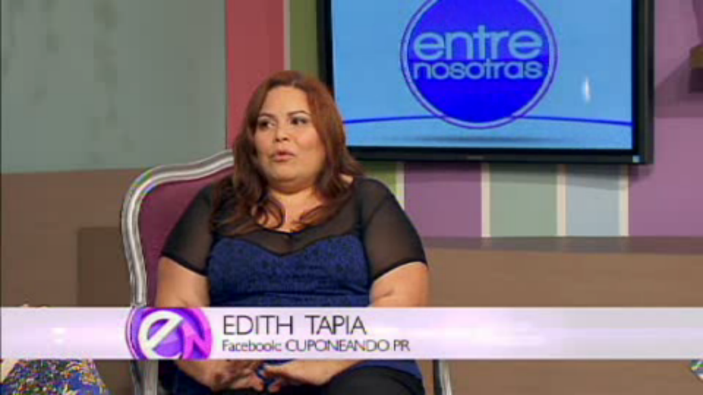 Edith_Tapia_Cuponeando_PR_Entre_Nosotras