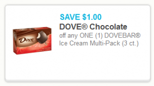 Dove Chocolate Ice Cream Bar