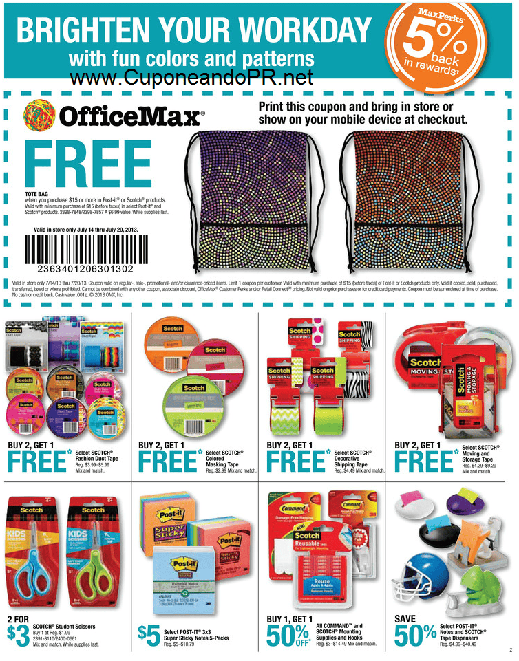 Bultito Gratis En Officemax Cuponeando Pr By Edith Tapia