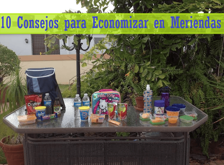 10 Consejos para Economizar en las Meriendas