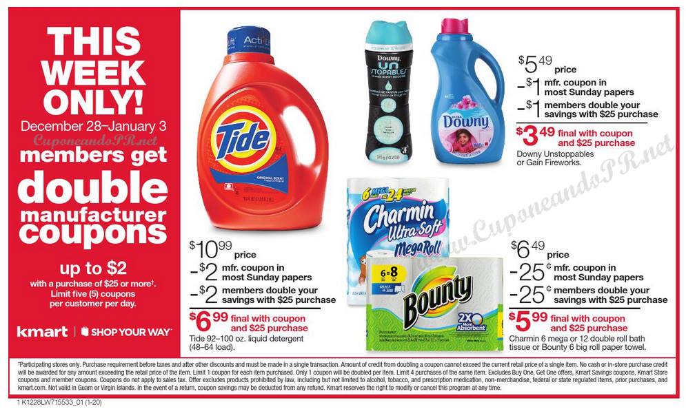 Kmart Double Coupon Event