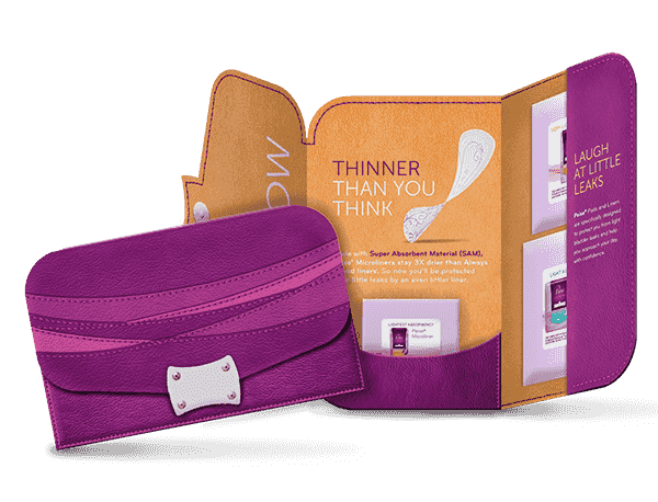 poise liners gratis