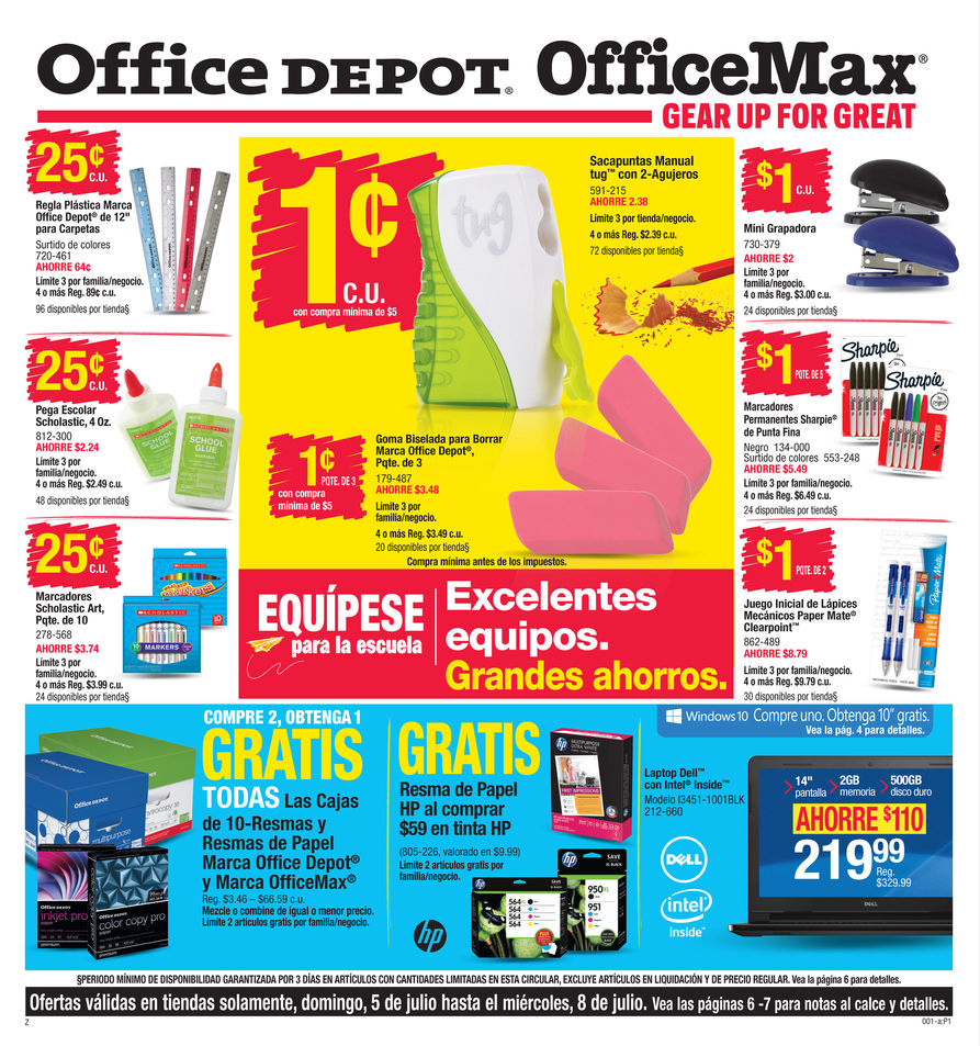 Regreso a Clases con Office Max / Office Depot - Cuponeando PR by Edith  Tapia