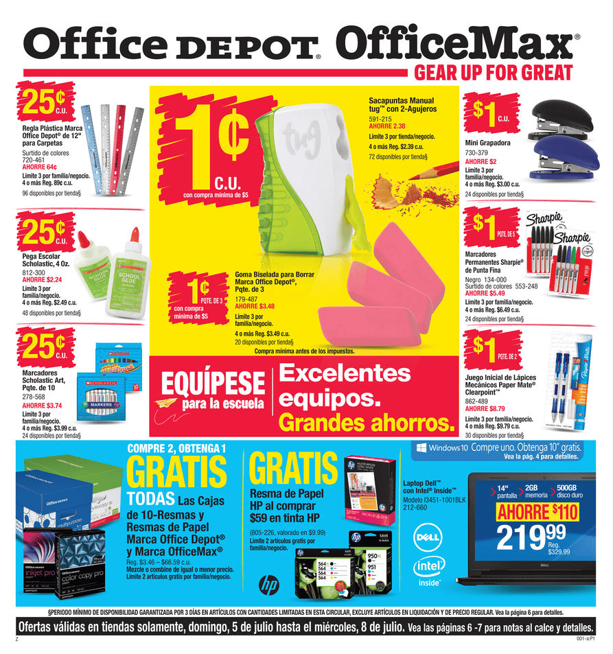 Regreso a Clases con Office Max / Office Depot - Cuponeando PR by Edith  Tapia