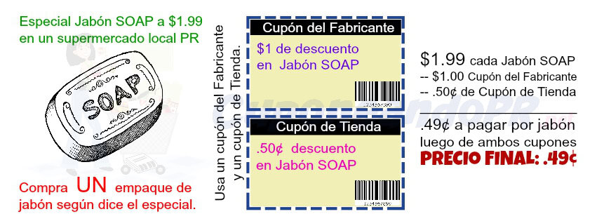 Stacking Coupons Cuponeando PR