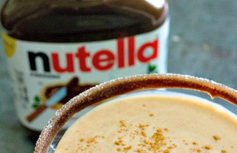 Coquito de Nutella para esta Navidad