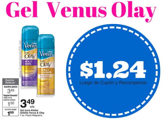 Cupon Venus Olay