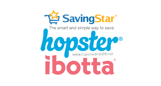 Cupones Nuevos de Saving Star, Hopster e Ibotta