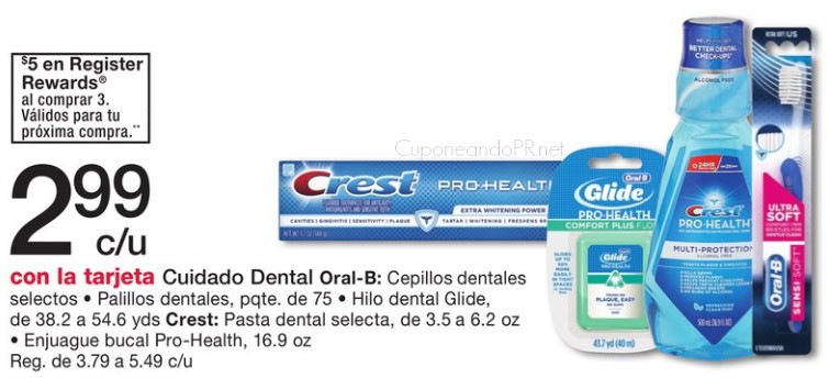 crest pro-health gratis cuponeando