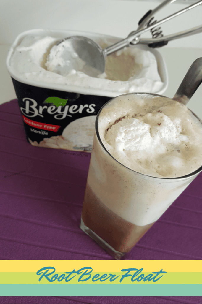 Brown Cow con mantecado Breyers