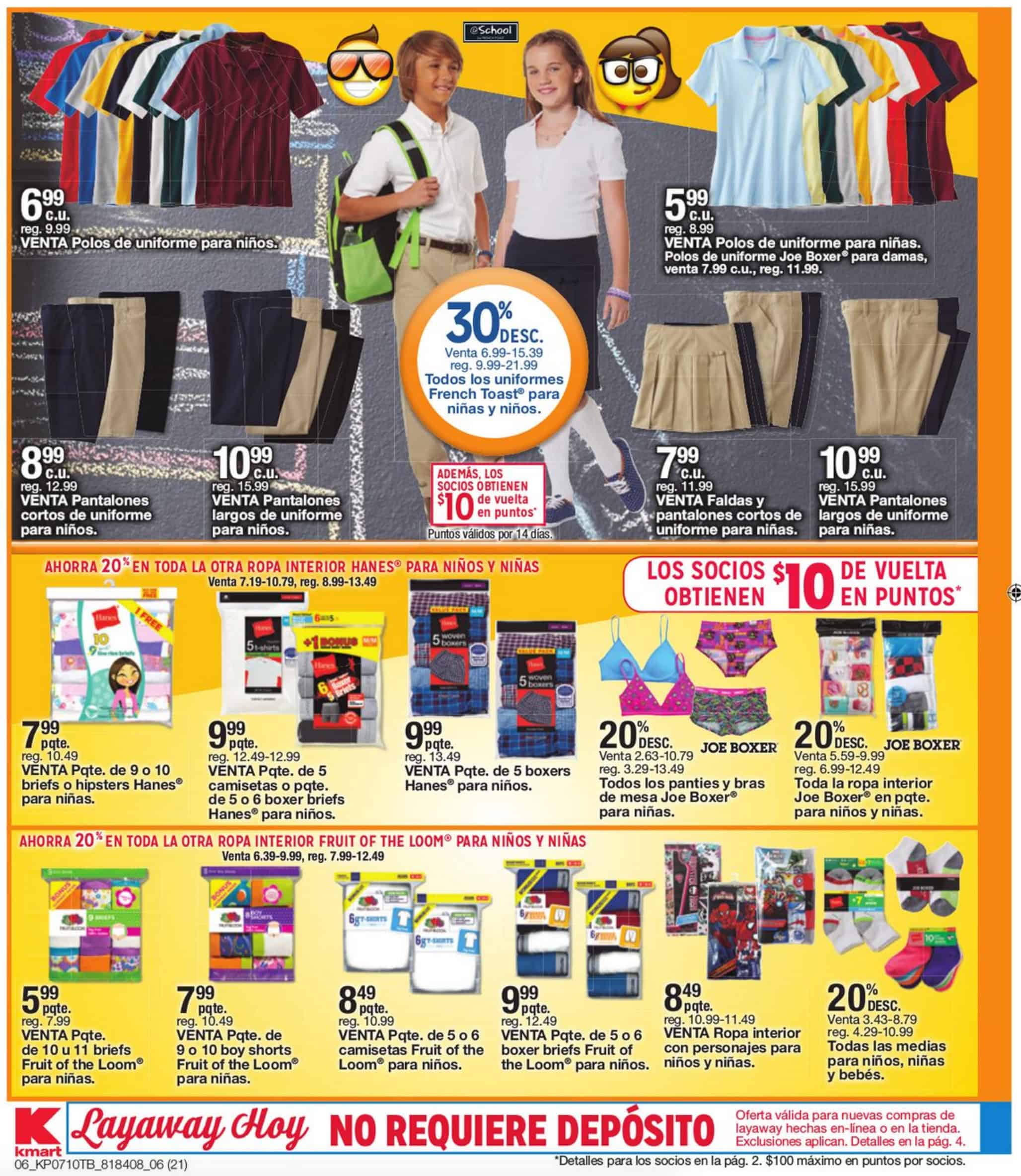 Shopper Kmart BAck To School