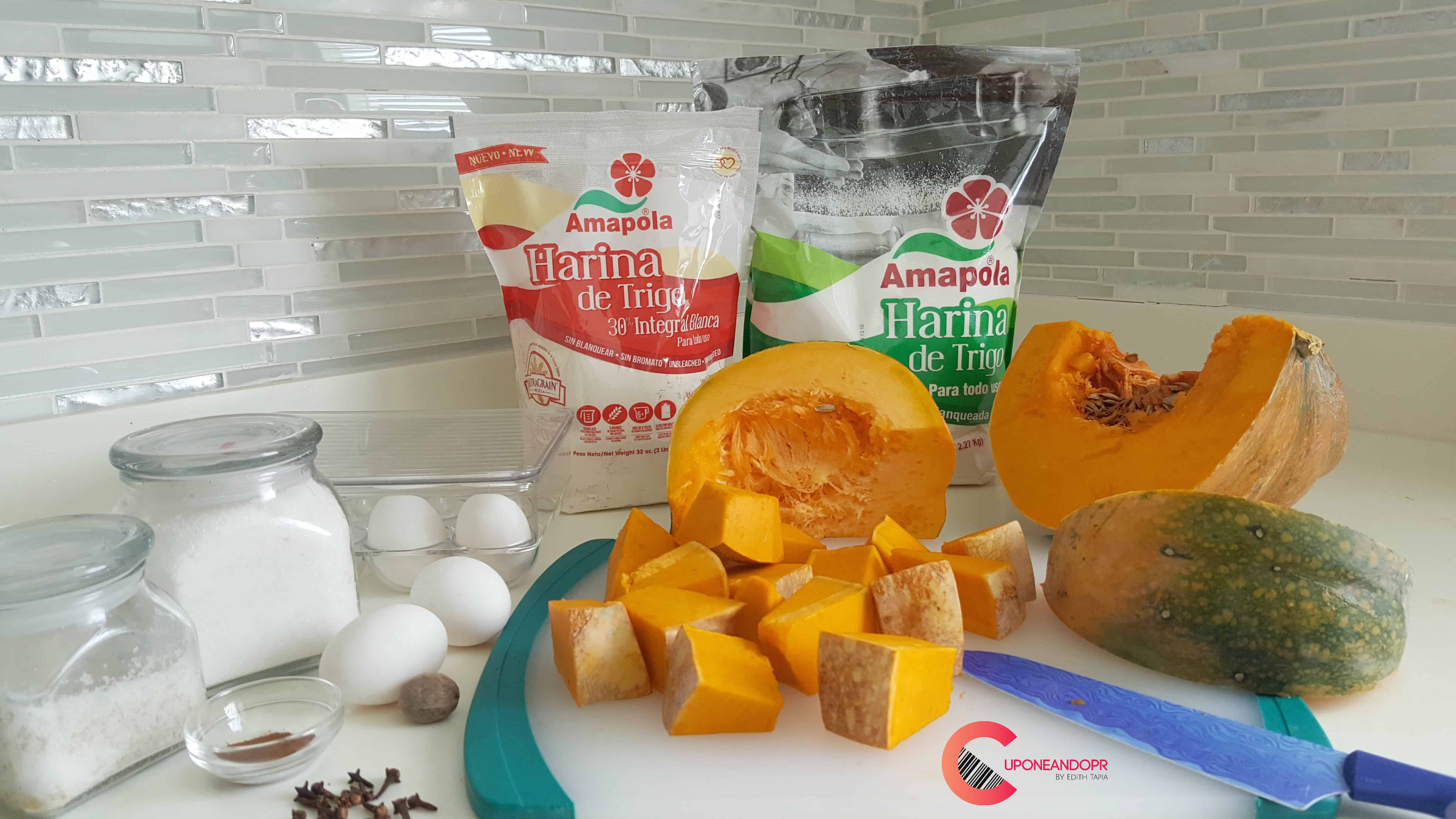 tortitas-de-calabaza-ingredientes
