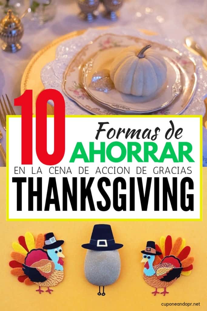 ahorros para thanksgiving