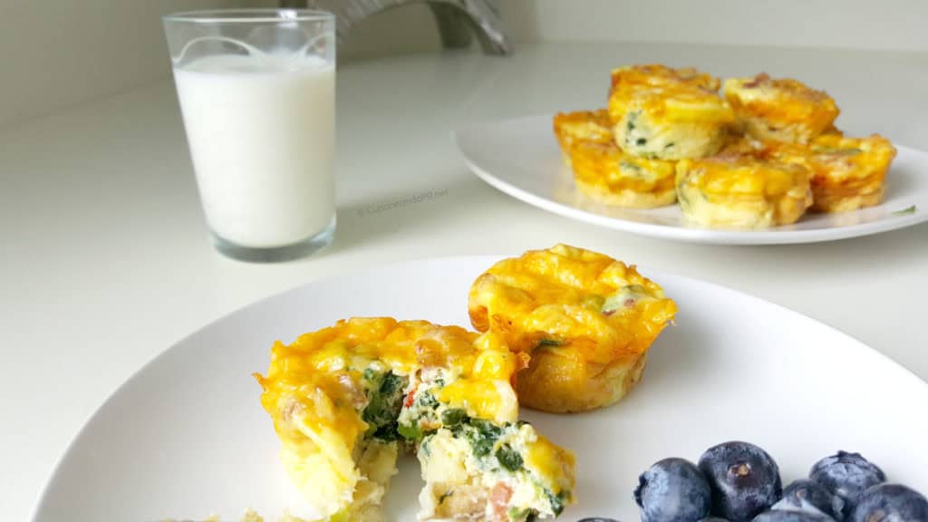 Quiche Fuertes Con Leche