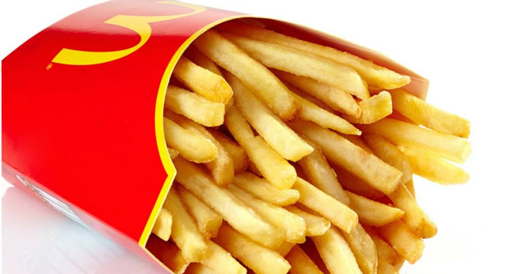 free fries mcdonalds app