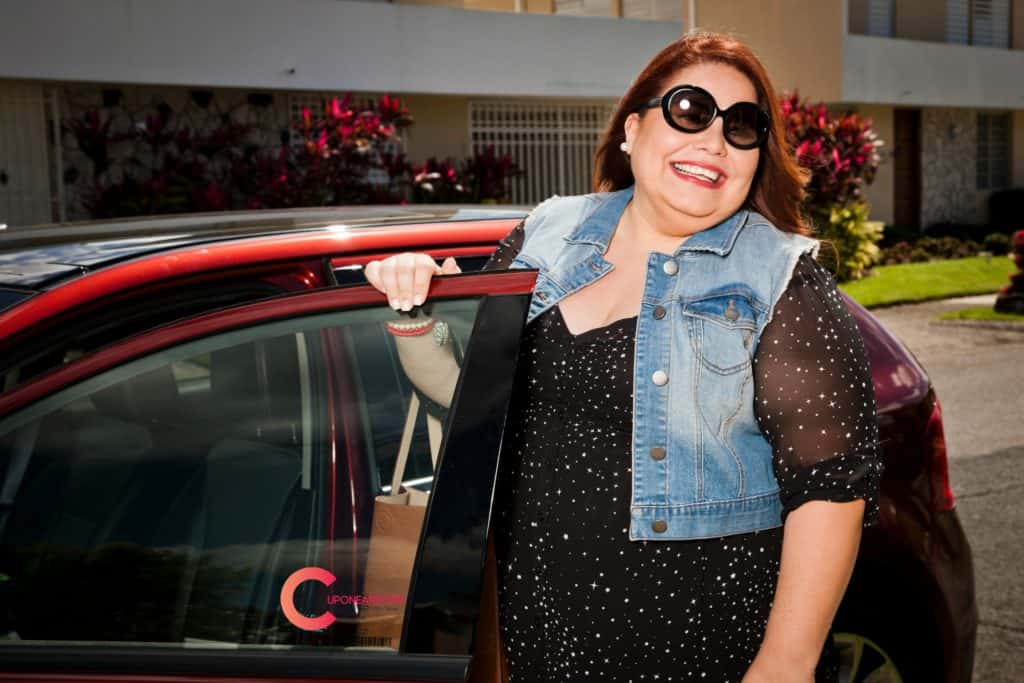 Edith Tapia Cuponeando PR Car