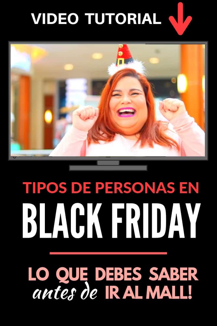 Personas en Black Friday