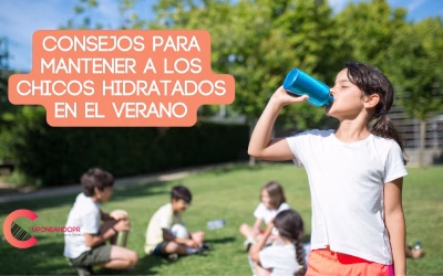 Consejos para mantener a los chicos hidratados en el verano