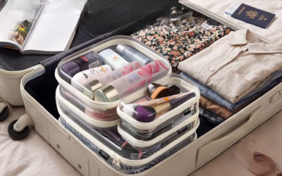 3 Fundas Organizadoras rígidas transparentes por solo $13