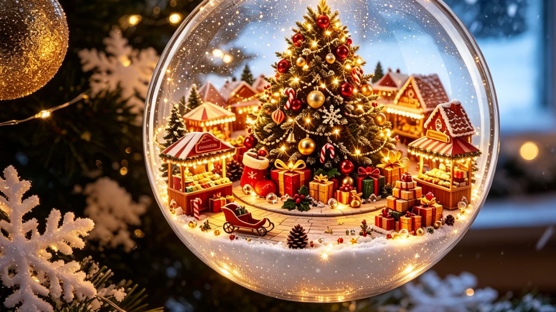 Ornamento de Navidad por solo $1